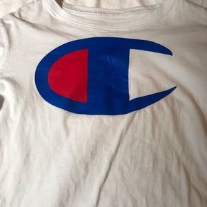 Long sleeve kids champion shirt